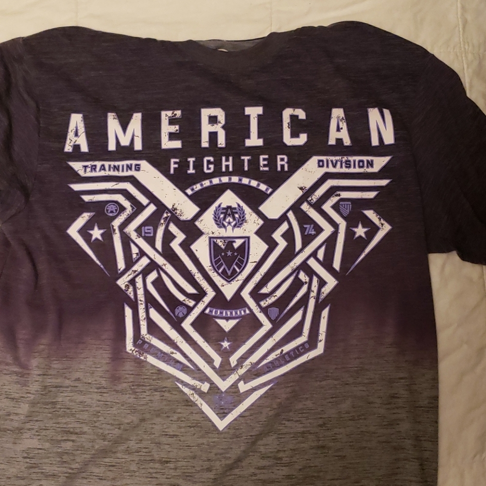 American fighter tshirt